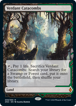 【ENG】【Foil】《新緑の地下墓地/Verdant Catacombs》[ZNE]