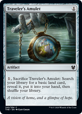 【ENG】【Foil】《旅行者の護符/Traveler's Amulet》[THB]