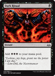 【ENG】■DD3■《暗黒の儀式/Dark Ritual》[DDC]