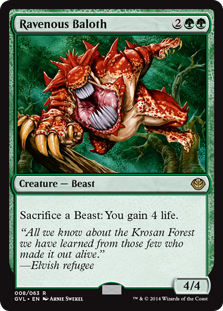 【ENG】■DD3■《貪欲なるベイロス/Ravenous Baloth》[DDD]