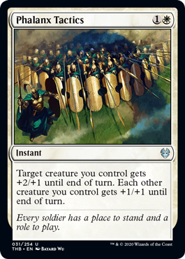 【ENG】【Foil】《密集戦術/Phalanx Tactics》[THB]