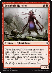 【ENG】《エムラクールの孵化者/Emrakul's Hatcher》[DDP]