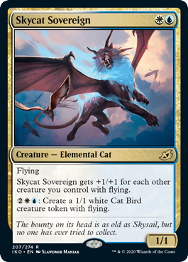 【ENG】《空猫の君主/Skycat Sovereign》[IKO]
