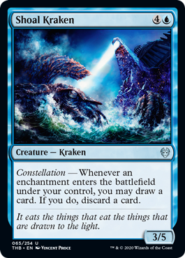 【ENG】【Foil】《浅瀬のクラーケン/Shoal Kraken》[THB]