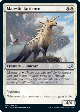 【ENG】《壮麗な金角獣/Majestic Auricorn》[IKO]