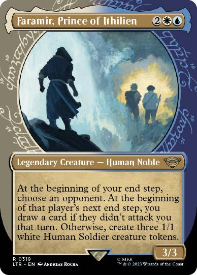 【ENG】【Foil】■ショーケース■《イシリアンの領主、ファラミア/Faramir, Prince of Ithilien》(319)[LTR]