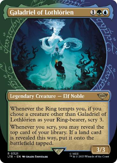 【ENG】【Foil】■ショーケース■《ロスロリアンのガラドリエル/Galadriel of Lothlorien》(321)[LTR]