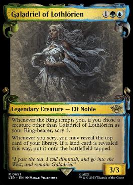 【ENG】【Foil】■ショーケース■《ロスロリアンのガラドリエル/Galadriel of Lothlorien》(657)[LTR]