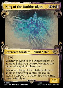 【ENG】【Foil】■ショーケース■《誓言破りし者の王/King of the Oathbreakers》[LTR]