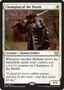 【JPN】《教区の勇者/Champion of the Parish》[DDQ]