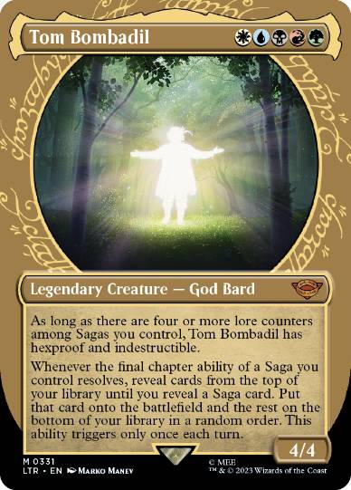 【ENG】【Foil】■ショーケース■《トム・ボンバディル/Tom Bombadil》(331)[LTR]