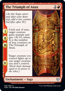【ENG】【Foil】《アナックスの勝利/The Triumph of Anax》[THB]