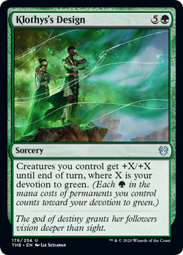 【ENG】【Foil】《クローティスの企図/Klothys's Design》[THB]