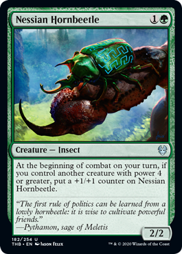 【ENG】【Foil】《ネシアンの角甲虫/Nessian Hornbeetle》[THB]