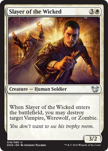 【ENG】《忌まわしきものの処刑者/Slayer of the Wicked》[DDQ]