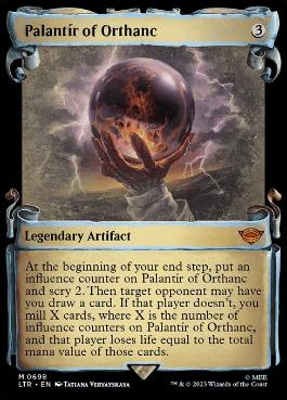 【ENG】【Foil】■ショーケース■《オルサンクのパランティール/Palantir of Orthanc》[LTR]
