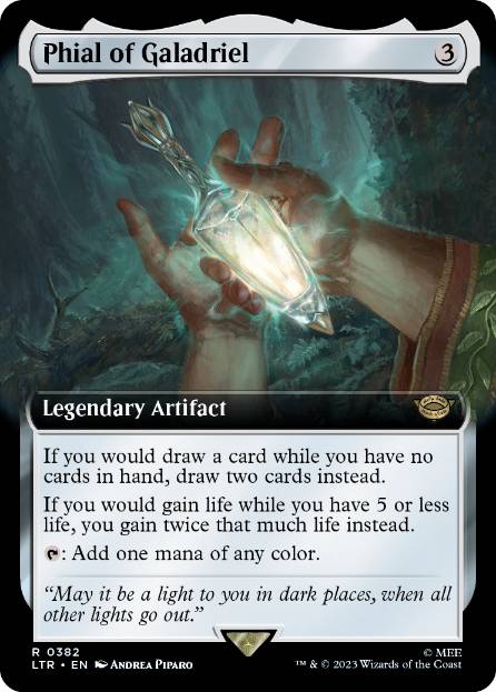 【ENG】【Foil】■拡張アート■《ガラドリエルの玻璃瓶/Phial of Galadriel》[LTR]