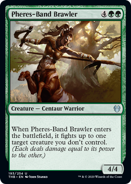 【ENG】【Foil】《フィーリーズ団の喧嘩屋/Pheres-Band Brawler》[THB]