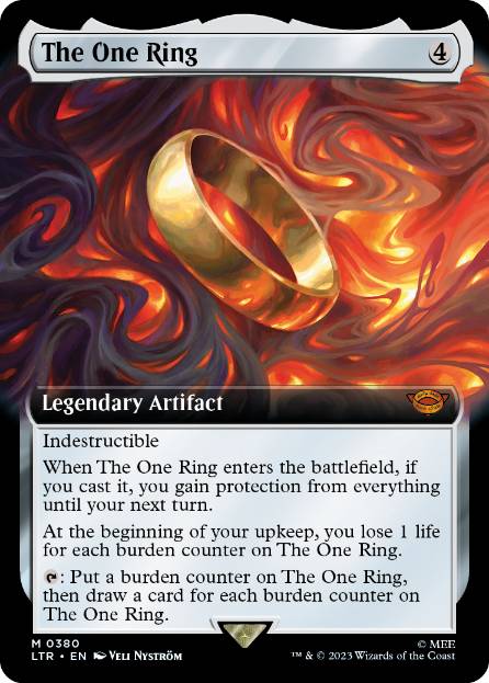 【ENG】【Foil】■拡張アート■《一つの指輪/The One Ring》[LTR]
