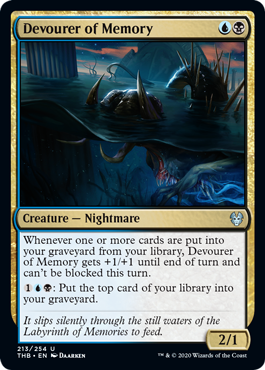 【ENG】【Foil】《記憶を飲み込むもの/Devourer of Memory》[THB]