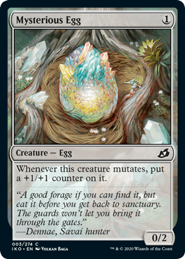 【ENG】【Foil】《不思議な卵/Mysterious Egg》[IKO]