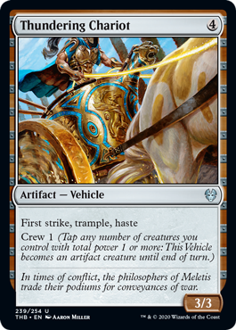 【ENG】【Foil】《轟く戦車/Thundering Chariot》[THB]