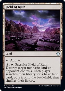 【ENG】【Foil】《廃墟の地/Field of Ruin》[THB]