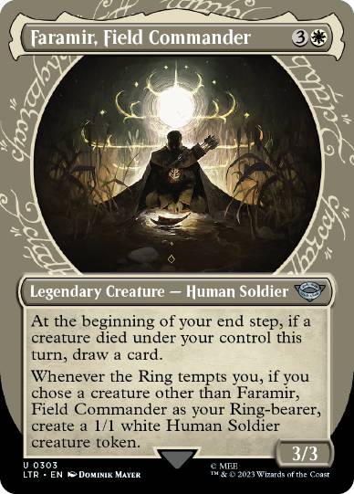 【ENG】【Foil】■ショーケース■《野戦指揮官、ファラミア/Faramir, Field Commander》(303)[LTR]