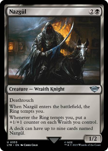 【ENG】【Foil】《ナズグル/Nazgul》(333)[LTR]
