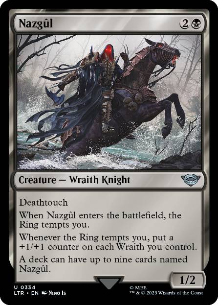 【ENG】【Foil】《ナズグル/Nazgul》(334)[LTR]