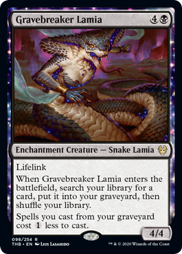 【ENG】《墓破りのラミア/Gravebreaker Lamia》[THB]