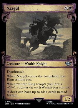 【ENG】【Foil】■ショーケース■《ナズグル/Nazgul》(723)[LTR]