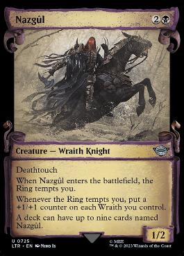 【ENG】【Foil】■ショーケース■《ナズグル/Nazgul》(725)[LTR]
