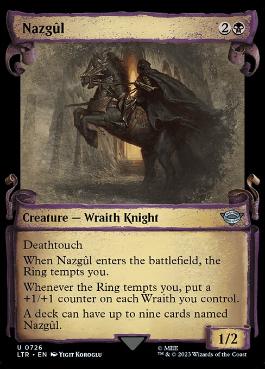 【ENG】【Foil】■ショーケース■《ナズグル/Nazgul》(726)[LTR]