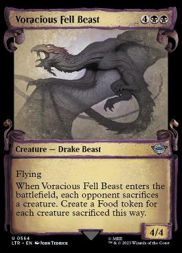 【ENG】■ショーケース■《貪欲なる忌まわしき獣/Voracious Fell Beast》[LTR]
