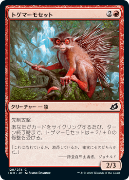 【JPN】【Foil】《トゲマーモセット/Prickly Marmoset》[IKO]