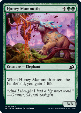 【ENG】【Foil】《蜂蜜マンモス/Honey Mammoth》[IKO]