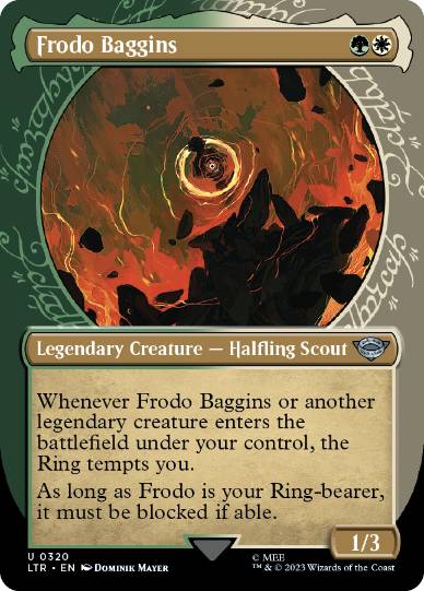 【ENG】【Foil】■ショーケース■《フロド・バギンズ/Frodo Baggins》(320)[LTR]