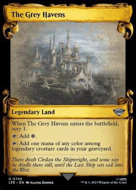 【ENG】【Foil】■ショーケース■《灰色港/The Grey Havens》[LTR]