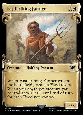 【ENG】【Foil】■ショーケース■《東四が一の庄の農夫/Eastfarthing Farmer》[LTR]