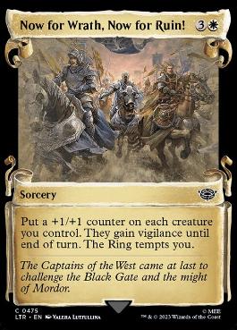 【ENG】【Foil】■ショーケース■《今は怒りの時、今は滅びの時！/Now for Wrath, Now for Ruin!》[LTR]