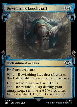 【ENG】【Foil】■ショーケース■《たぶらかしの呪い治療/Bewitching Leechcraft》[LTR]