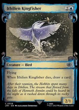 【ENG】【Foil】■ショーケース■《イシリアンのカワセミ/Ithilien Kingfisher》[LTR]