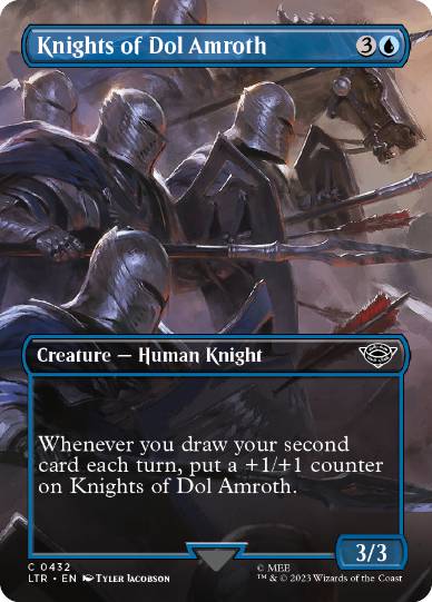 【ENG】【Foil】■ボーダーレス■《ドル・アムロスの騎士/Knights of Dol Amroth》[LTR]