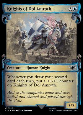 【ENG】【Foil】■ショーケース■《ドル・アムロスの騎士/Knights of Dol Amroth》[LTR]