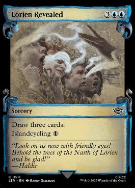 【ENG】【Foil】■ショーケース■《ロリアンの発見/Lorien Revealed》[LTR]