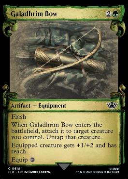 【ENG】【Foil】■ショーケース■《ガラズリムの弓/Galadhrim Bow》[LTR]
