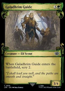 【ENG】【Foil】■ショーケース■《ガラズリムの道案内/Galadhrim Guide》[LTR]