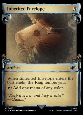 【ENG】【Foil】■ショーケース■《受け継いだ封筒/Inherited Envelope》[LTR]