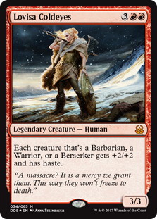 【ENG】【Foil】《冷眼のロヴィサ/Lovisa Coldeyes》[DDS]